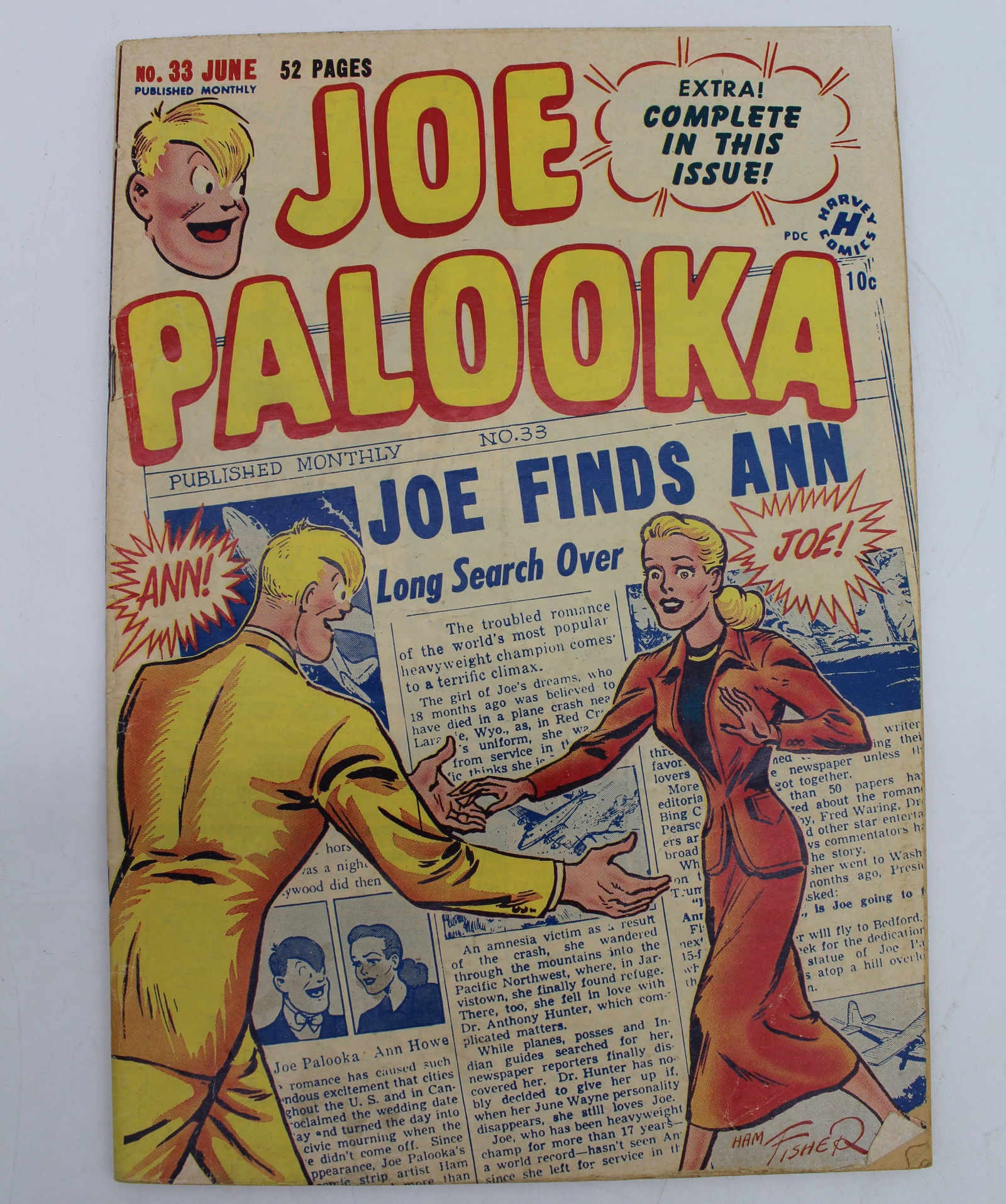 Joe Palooka Comics #33 (1949) Joe Finds Ann (1 of 2)