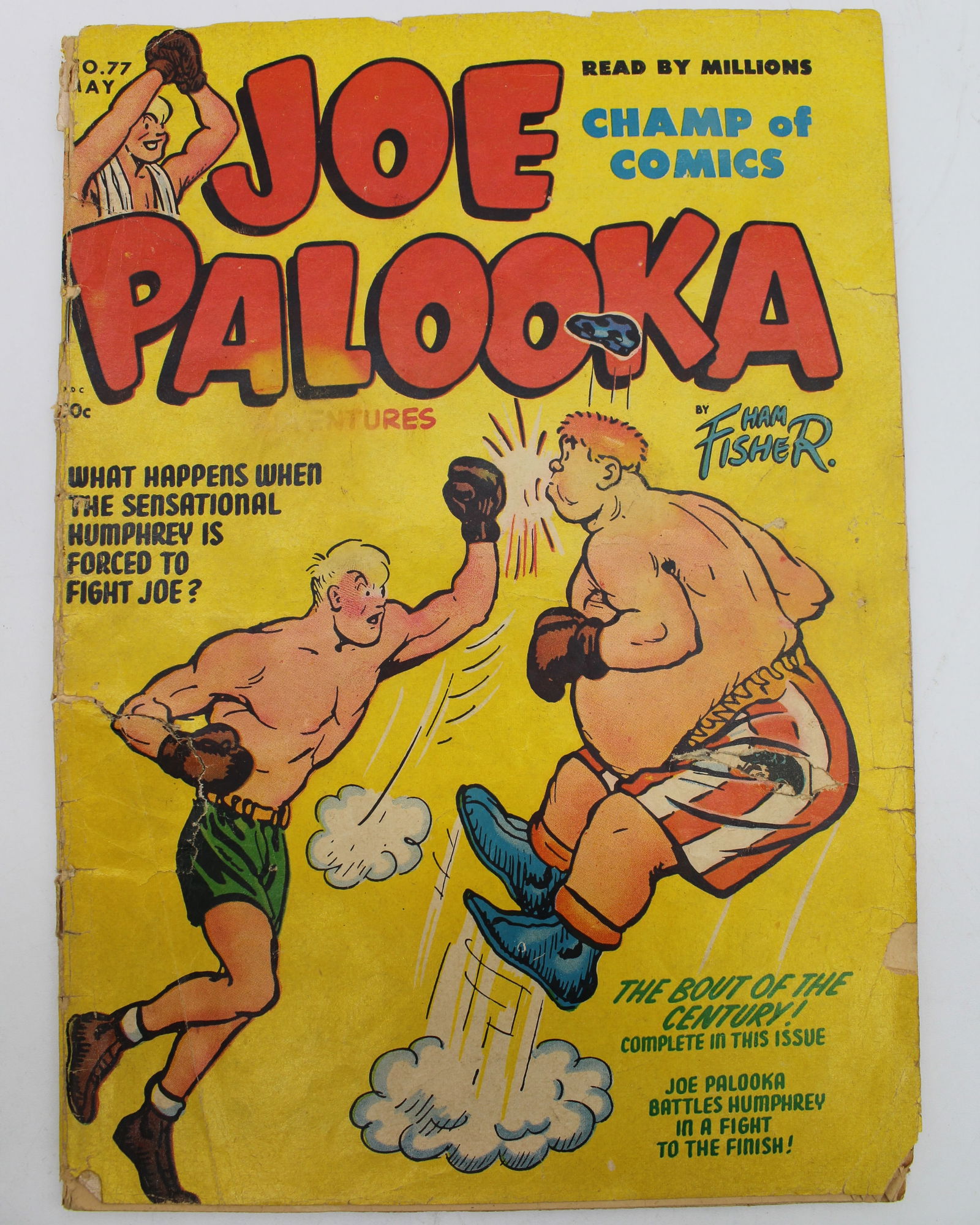Joe Palooka Comics #77 (1953) Boxing Cover (1 of 4)