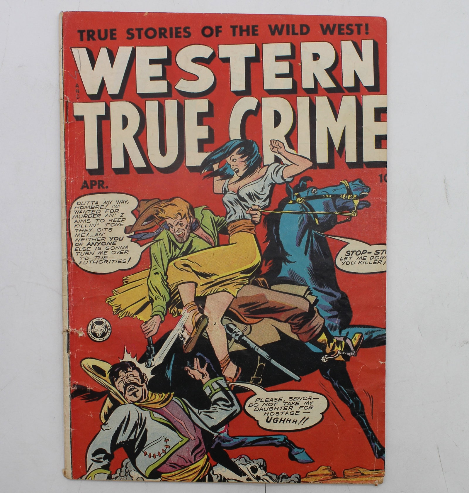 Western True Crime #5 (1949): Western True Crime #5 (1949) - book may have Bends, tears, wear etc. - see Photos for condition.