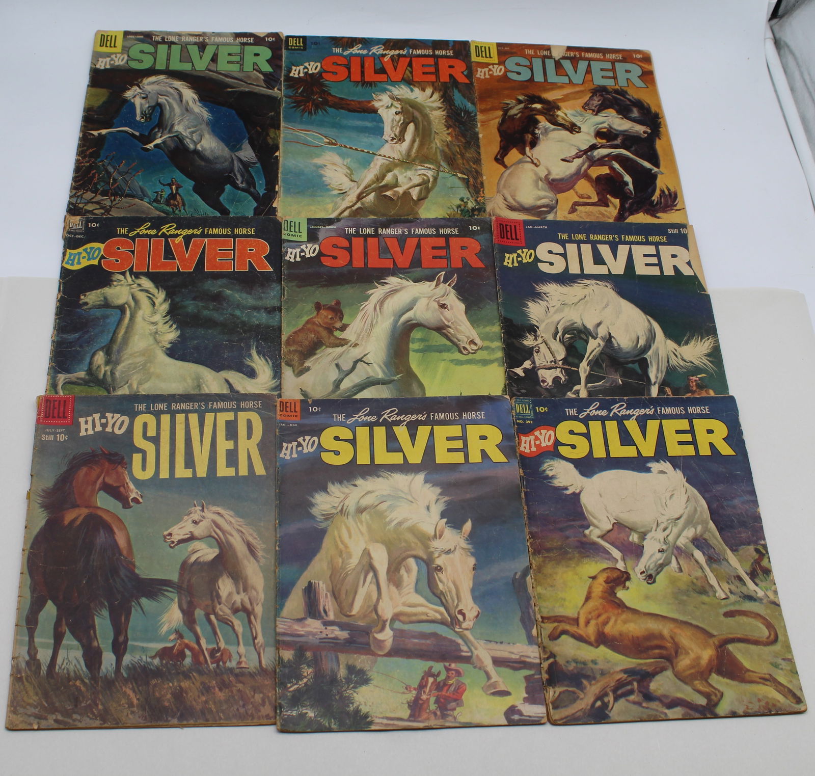 9 Issues of Hi-Yo Silver from Dell (1 of 4)
