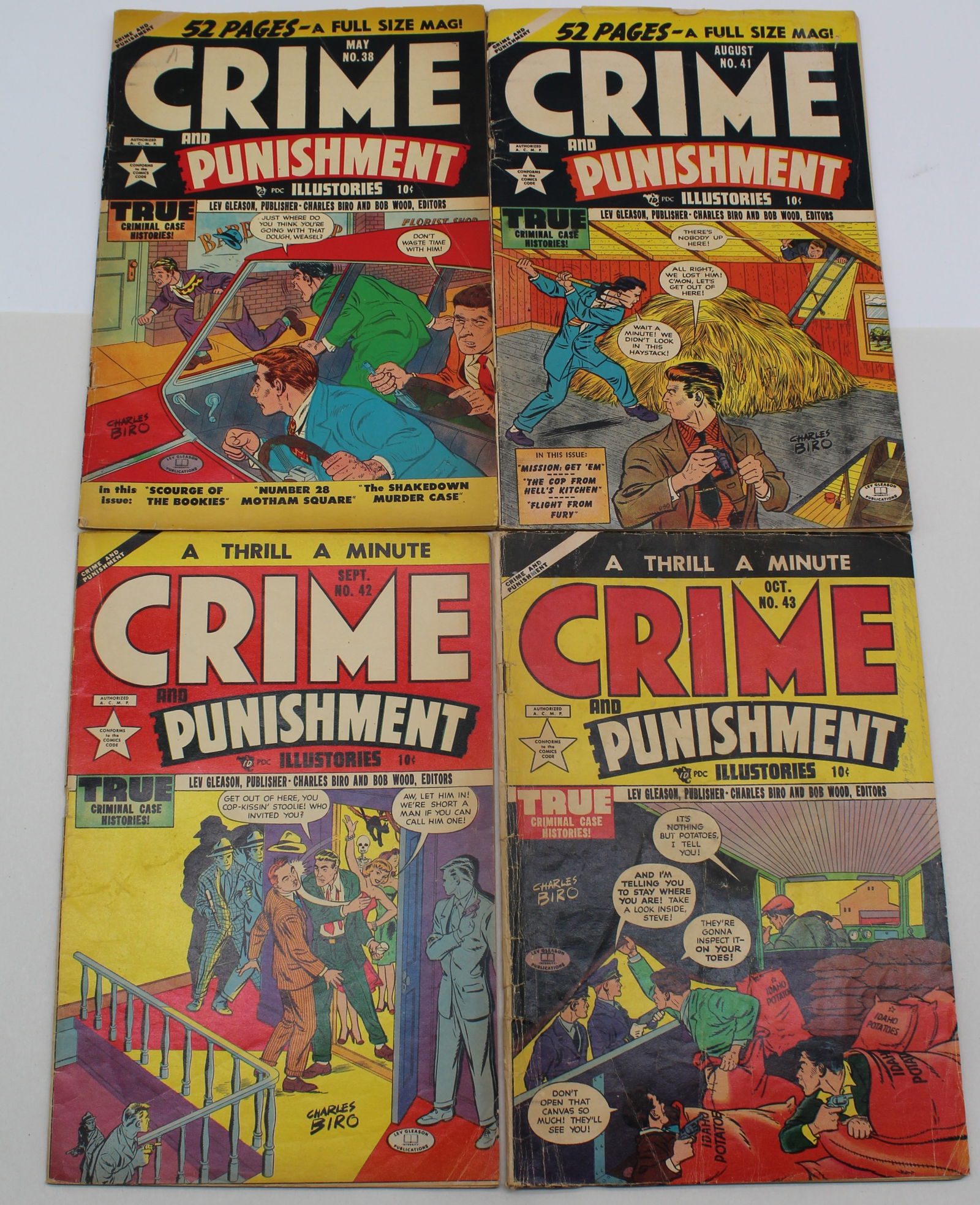 4 Issues of Crime and Punishment #38 #41 #42 & #43 (1 of 4)
