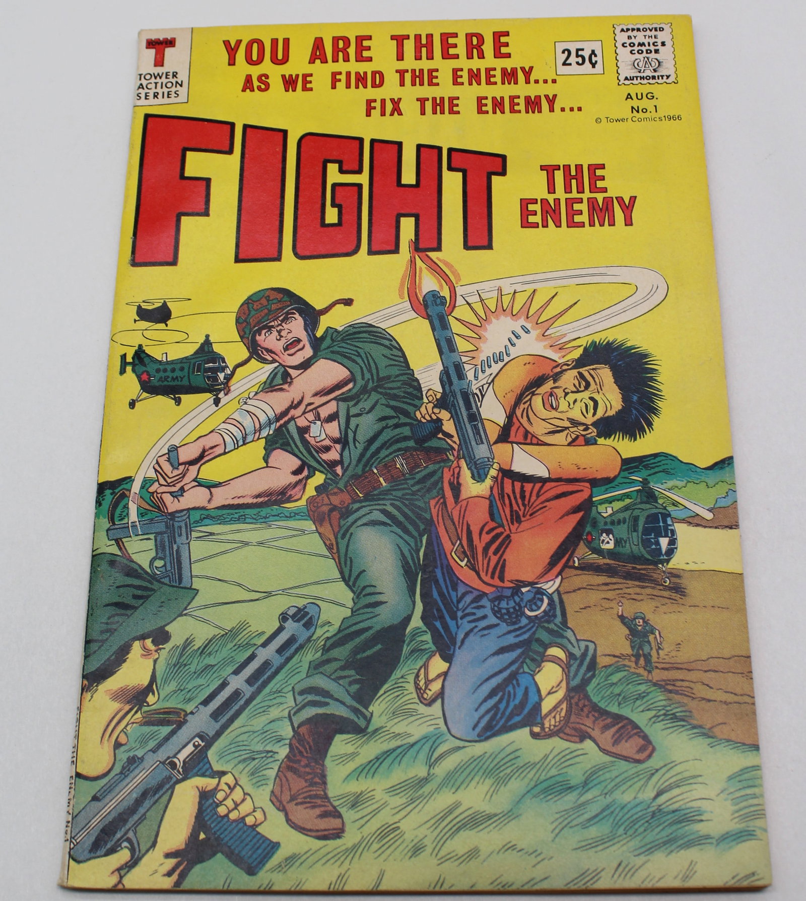 Fight the Enemy #1 (1966): Fight the Enemy #1 (1966) - book may have Bends, tears, wear etc. - see Photos for condition.