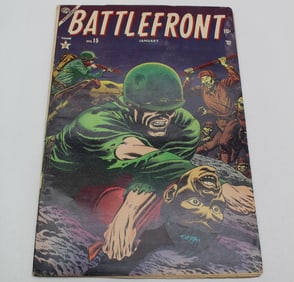 Battlefront #15 (1954) Atlas Comics