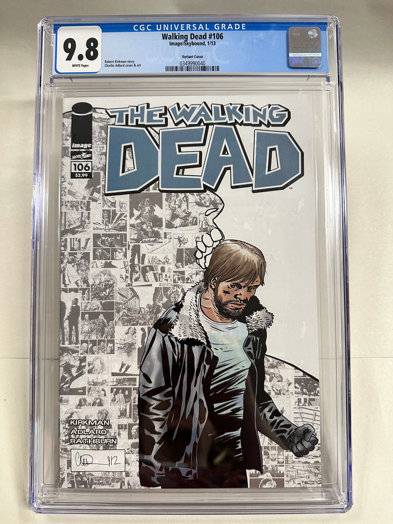 Walking Dead #106 (2013) Graded CGC 9.8 (1 of 2)
