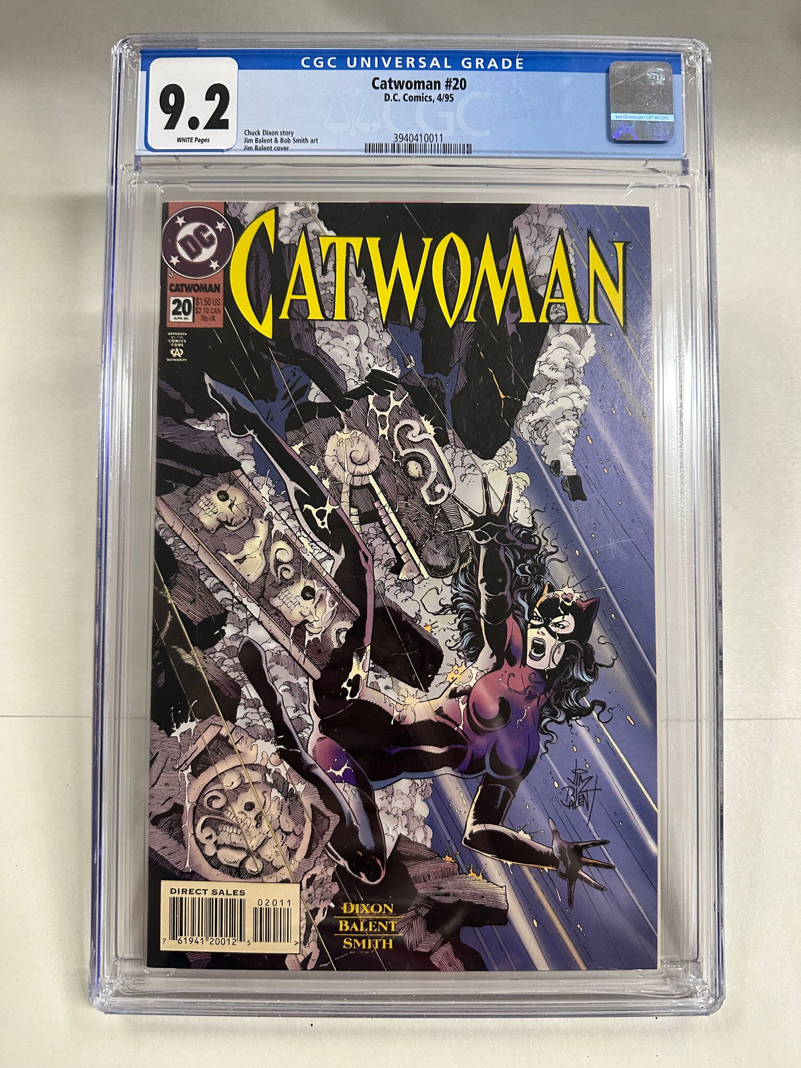 Catwoman #20 (1995) Graded CGC 9.2 (1 of 2)