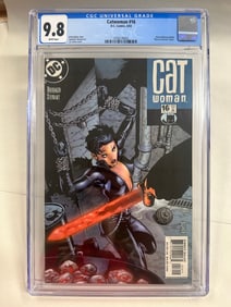 Catwoman #16 (2003) Graded CGC 9.8 - Direct Edition w/ Black and Bruised Insert