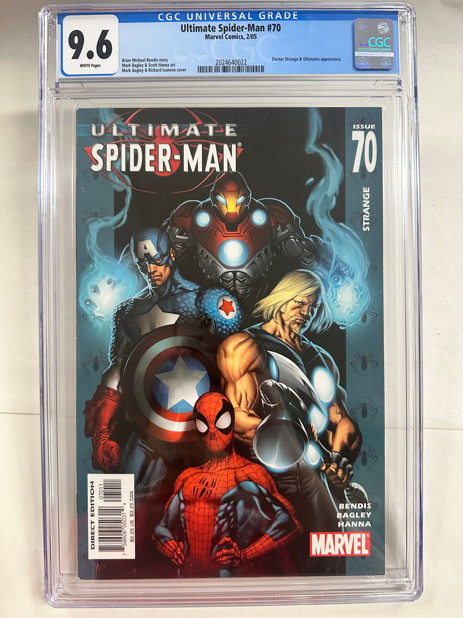 Ultimate Spiderman #70 (2005) Graded CGC 9.6 (1 of 2)