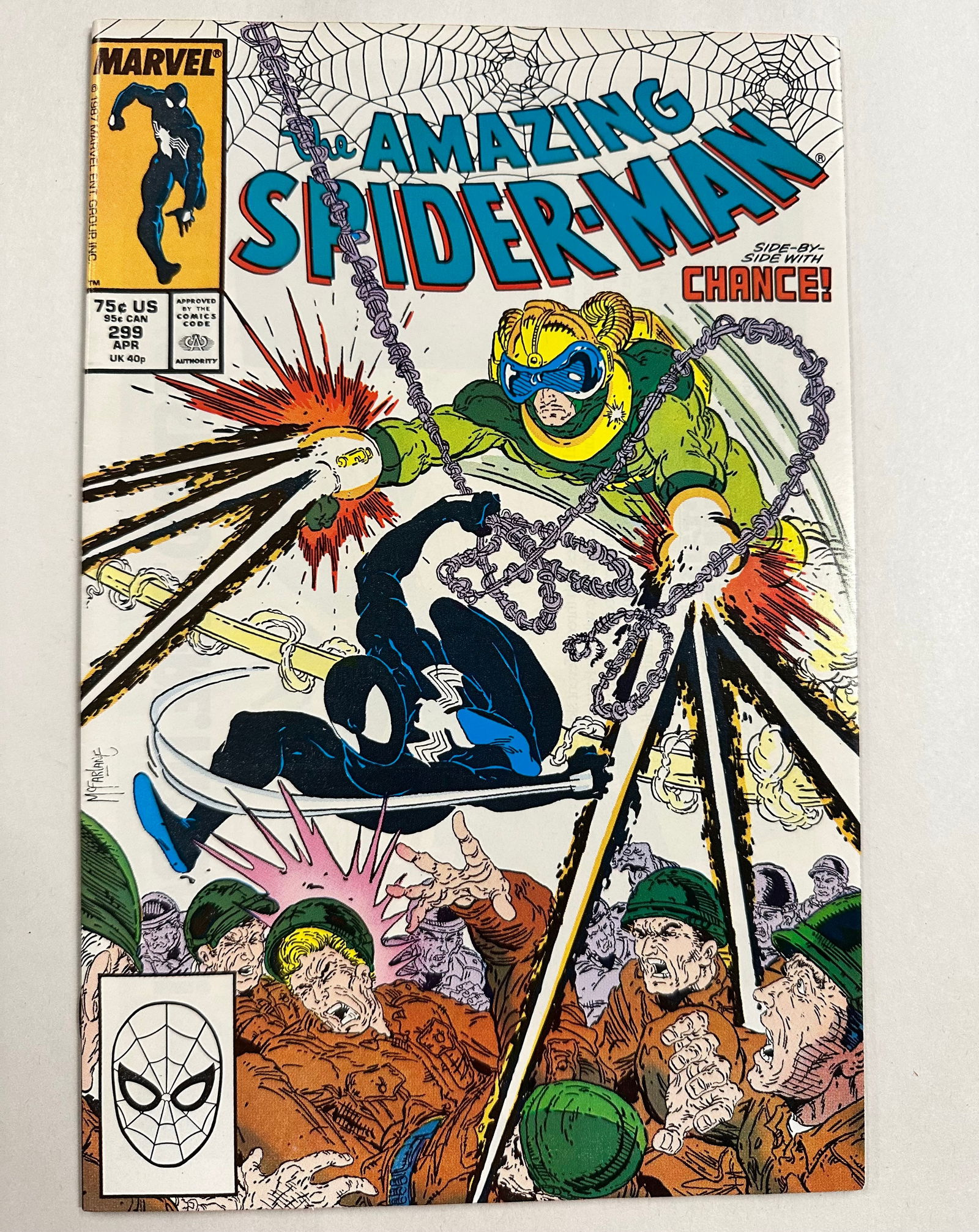 Amazing Spider-man #299 - 2nd Cameo App. of Venom: Amazing Spider-man #299 - 2nd Cameo App. of Venom - Comic Book is in Overall Nice Shape