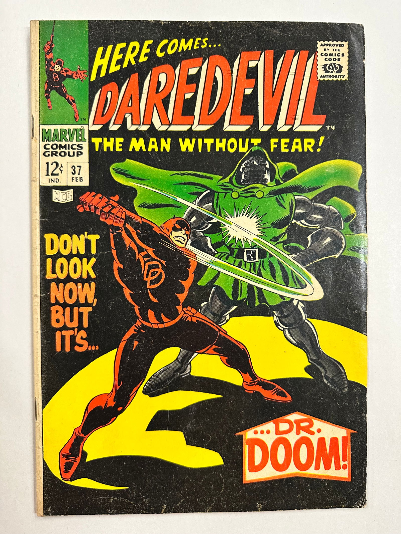 Daredevil #37 - Classic Dr. Doom Cover (1 of 6)