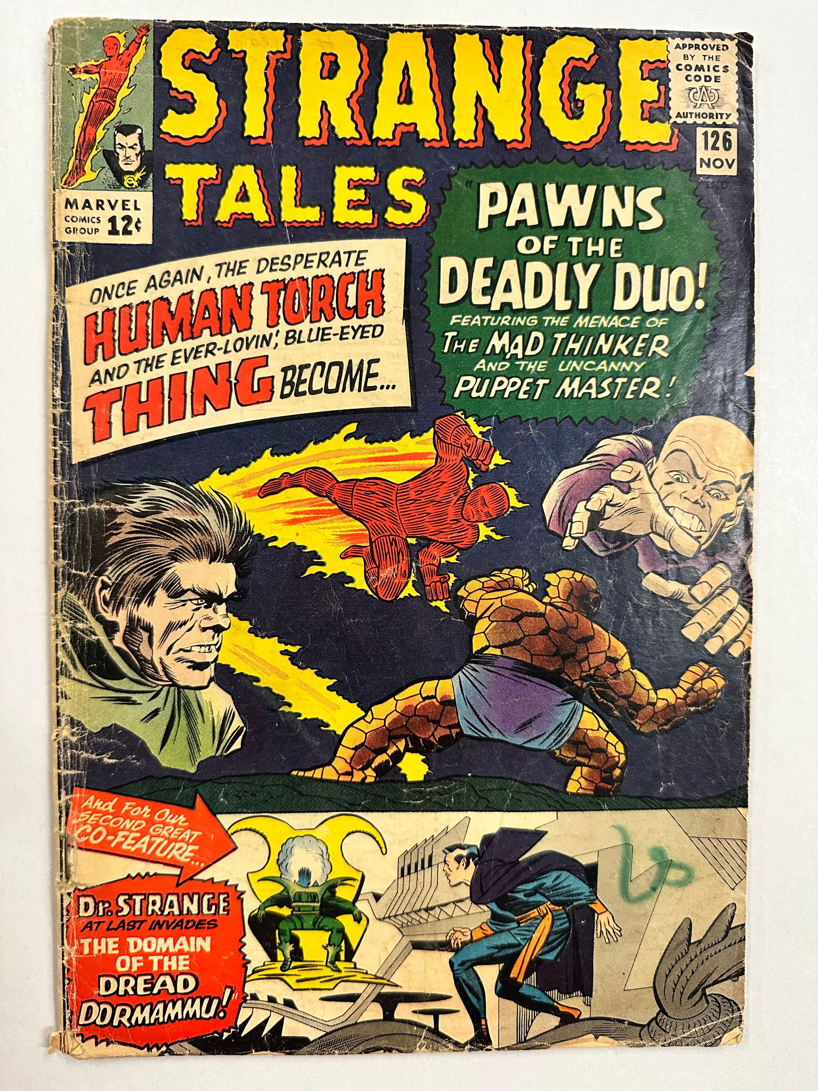Strange Tales #126 (1964) 1st Dormammu 1st Clea (1 of 6)