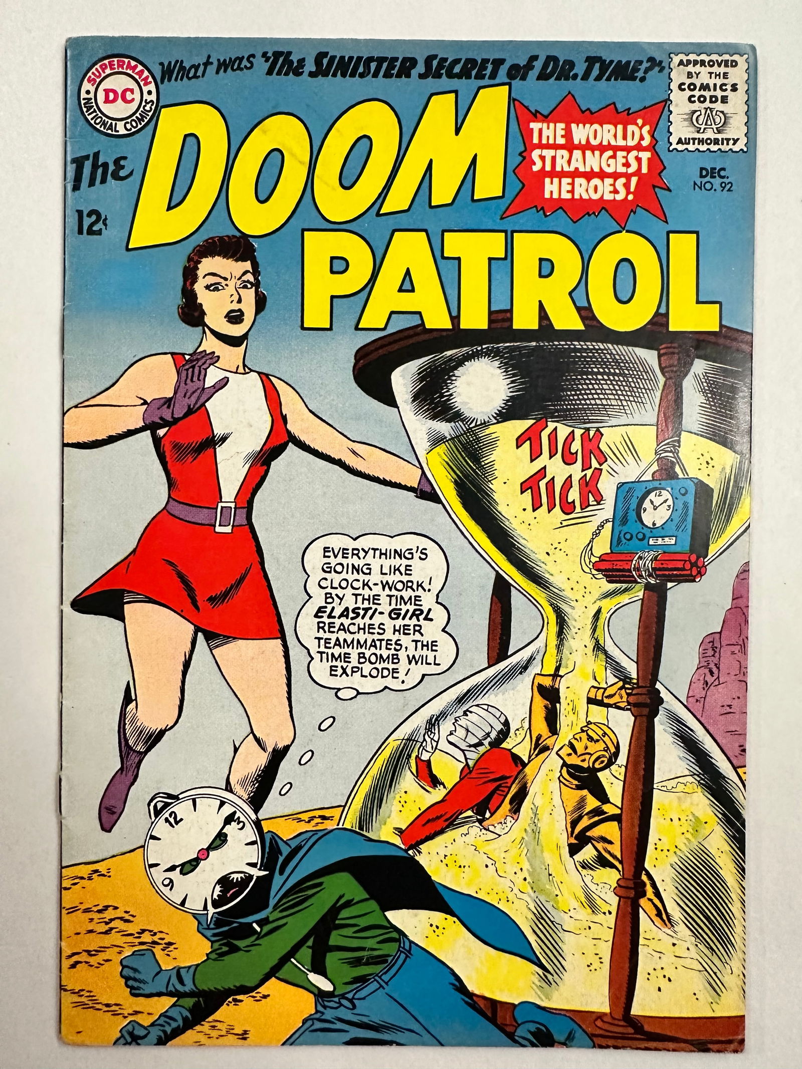 The Doom Patrol #92 (1964) 1st Dr. Tyme (1 of 6)