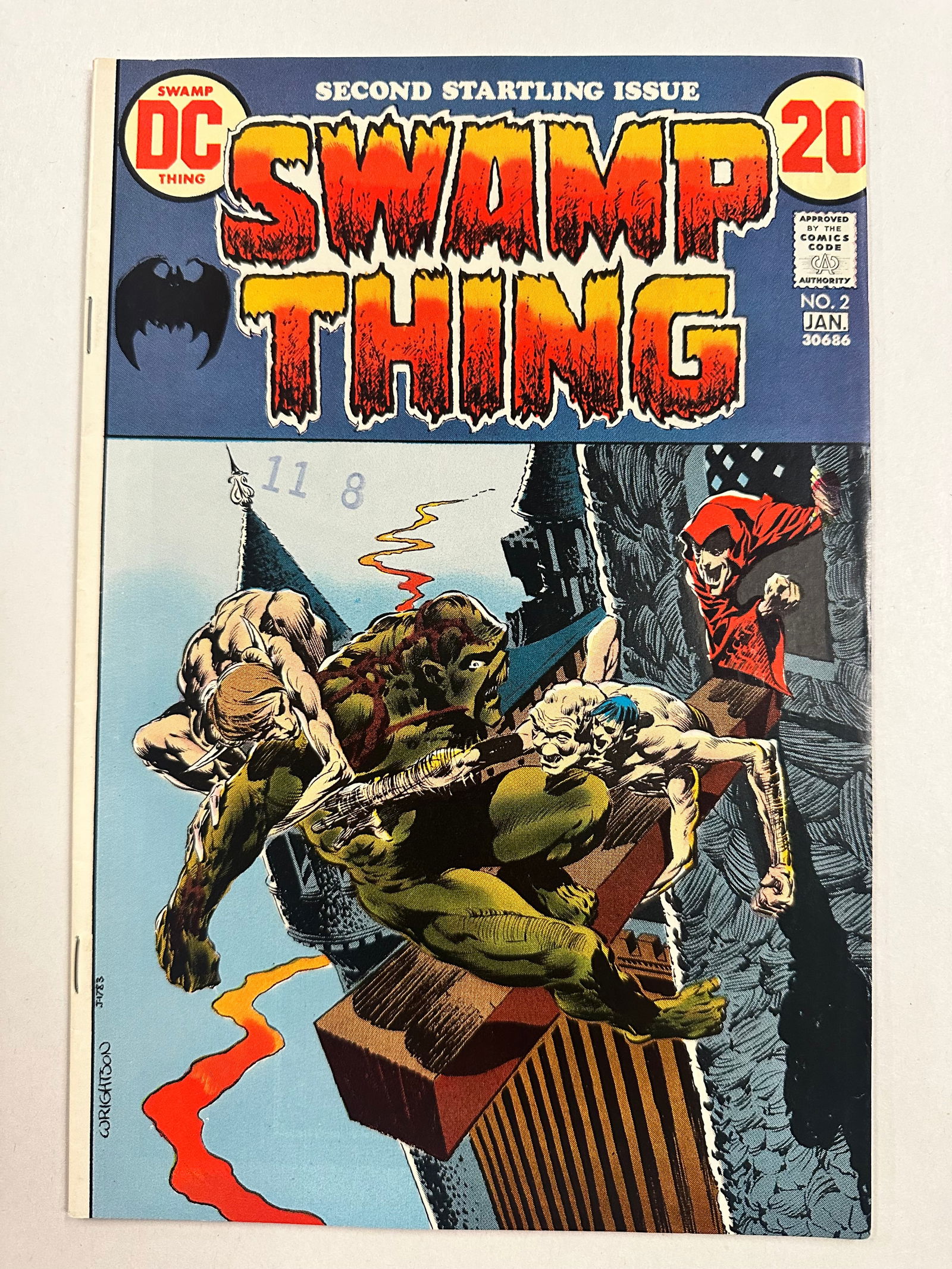 Swamp Thing #2 (1972) DC Comics (1 of 4)