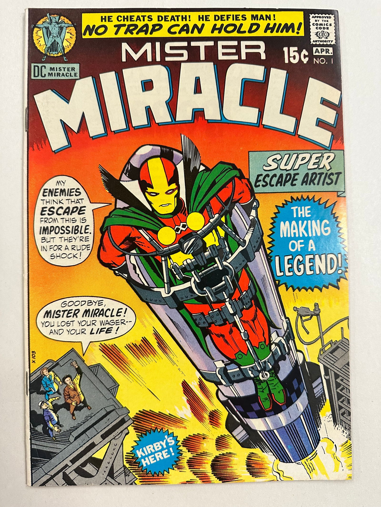 Mister Miracle #1 (1971) 1st Mister Miracle, Oberon (1 of 4)