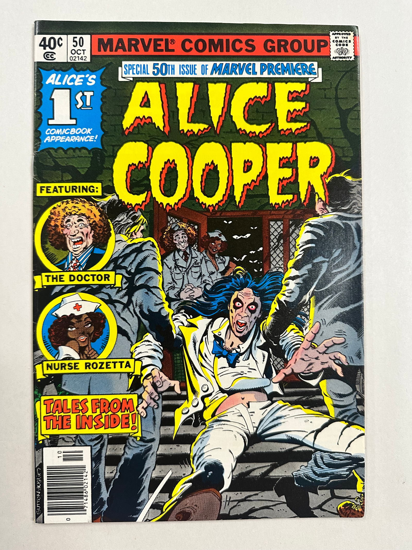 Marvel Premiere #50 (1979) 1st Alice Cooper in Comics: Marvel Premiere #50 (1979) 1st Alice Cooper in Comics -Comic Book Looks Nice - Please See Photos for Condition