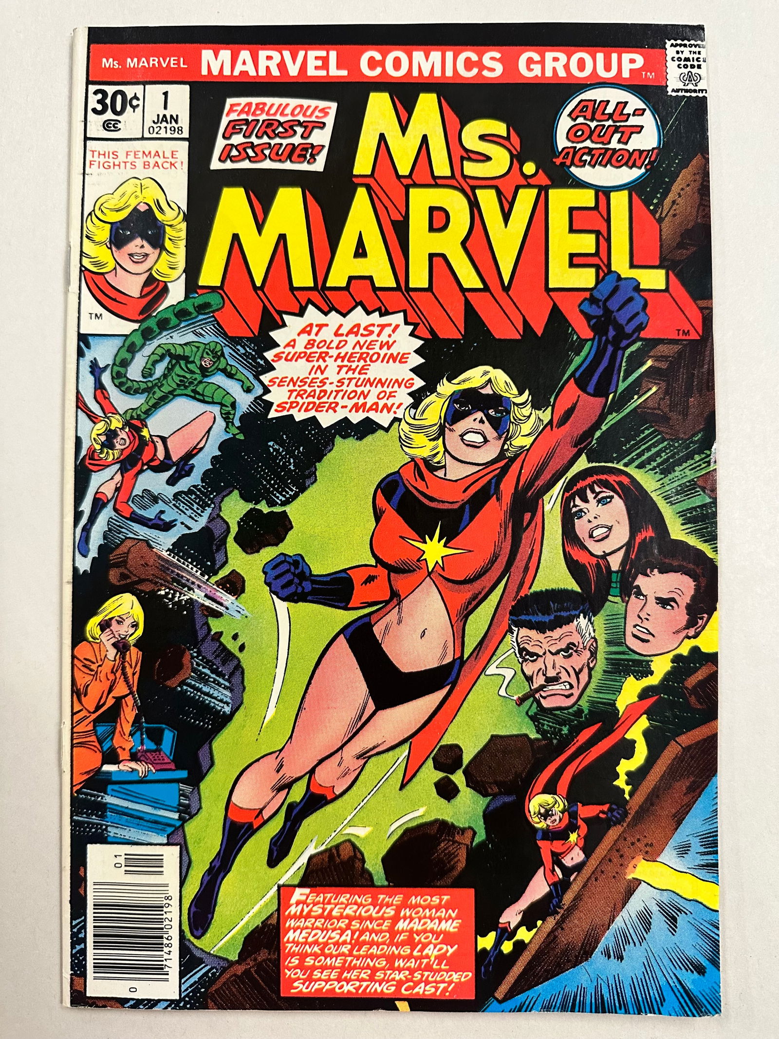 Ms. Marvel #1 (1977) 1st App. of Carol Danvers as Ms. Marvel (1 of 5)