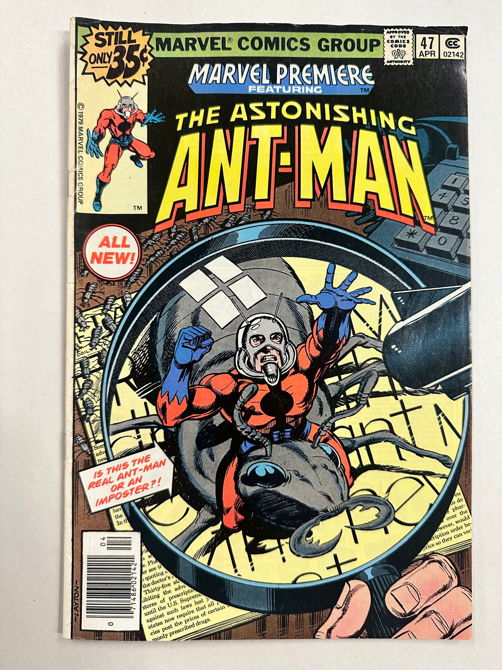 Marvel Premiere #47 (1979) 1st Scott Lang as Ant-Man & Cassie Lang & Darren Cross (1 of 5)