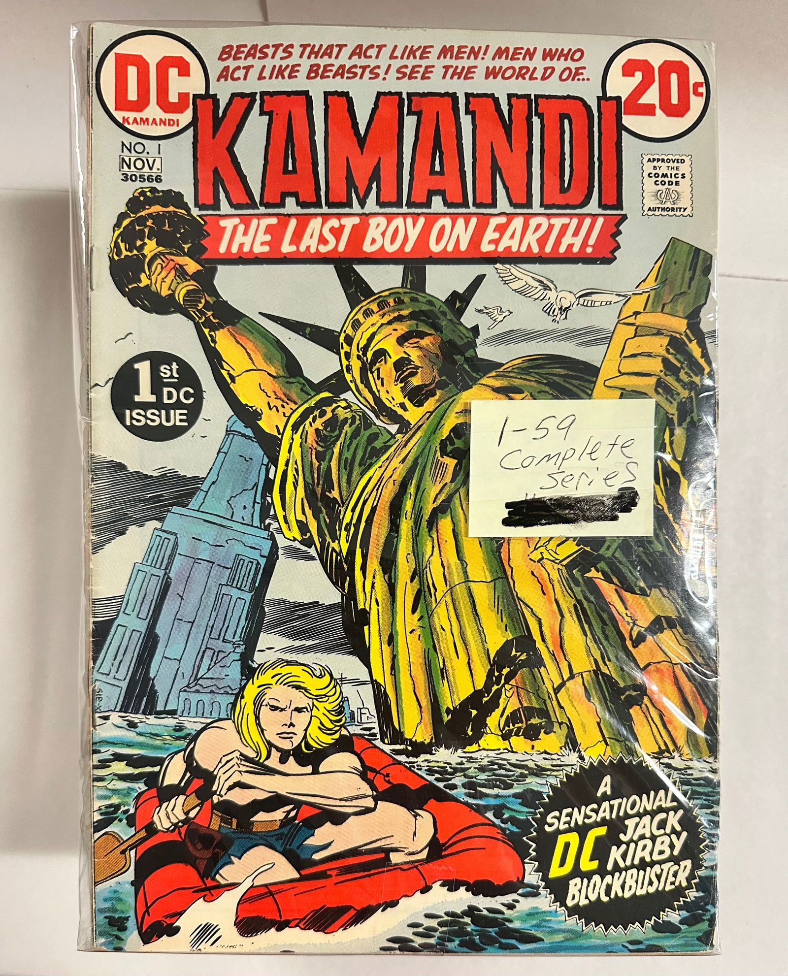 Kamandi (Last Boy on Earth) (1972) 1-59 Complete Series  - - 59 Issue Comic Book Lot (1 of 2)