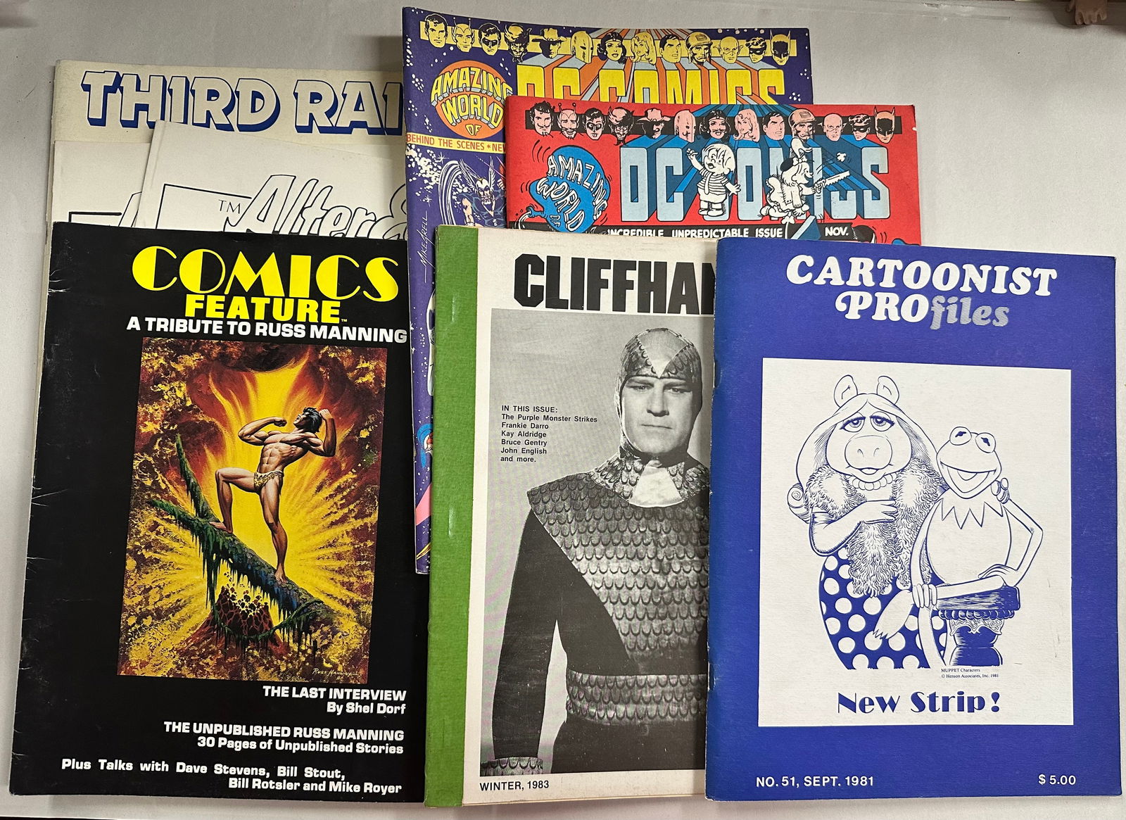 Mixed Lot of Vintage Comic Book Fanzines - 1960's-90's - 21 issues Total (1 of 4)