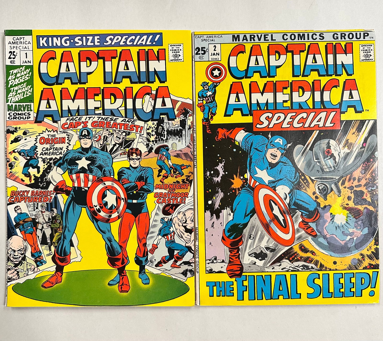 Captain America (1968) Annual #1 & #2 (1 of 1)