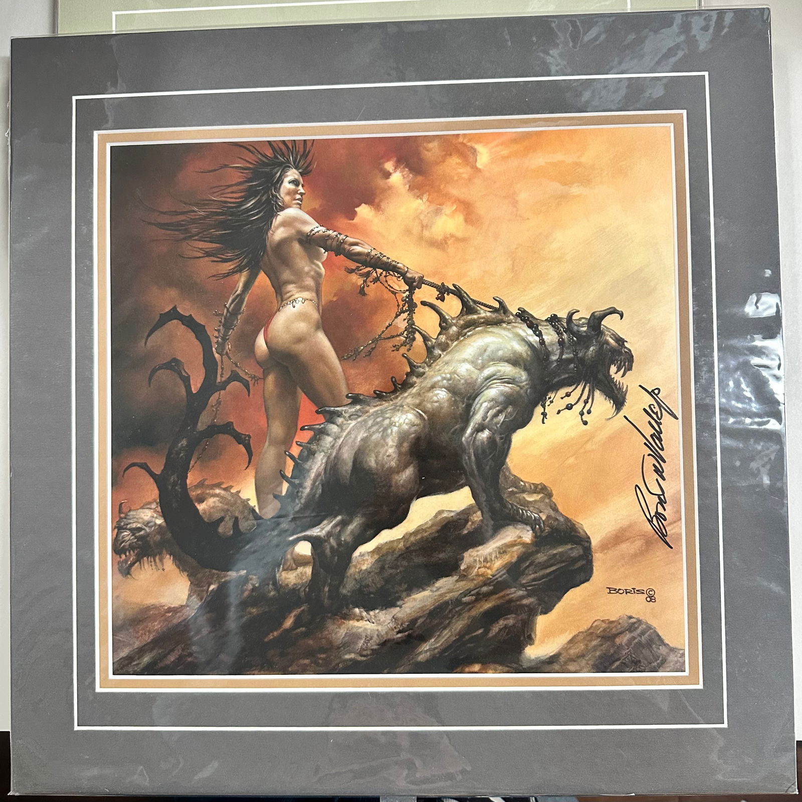 Boris Vallejo Signed Autographed Limited Edition Lithograph - Fantasy Art (1 of 2)