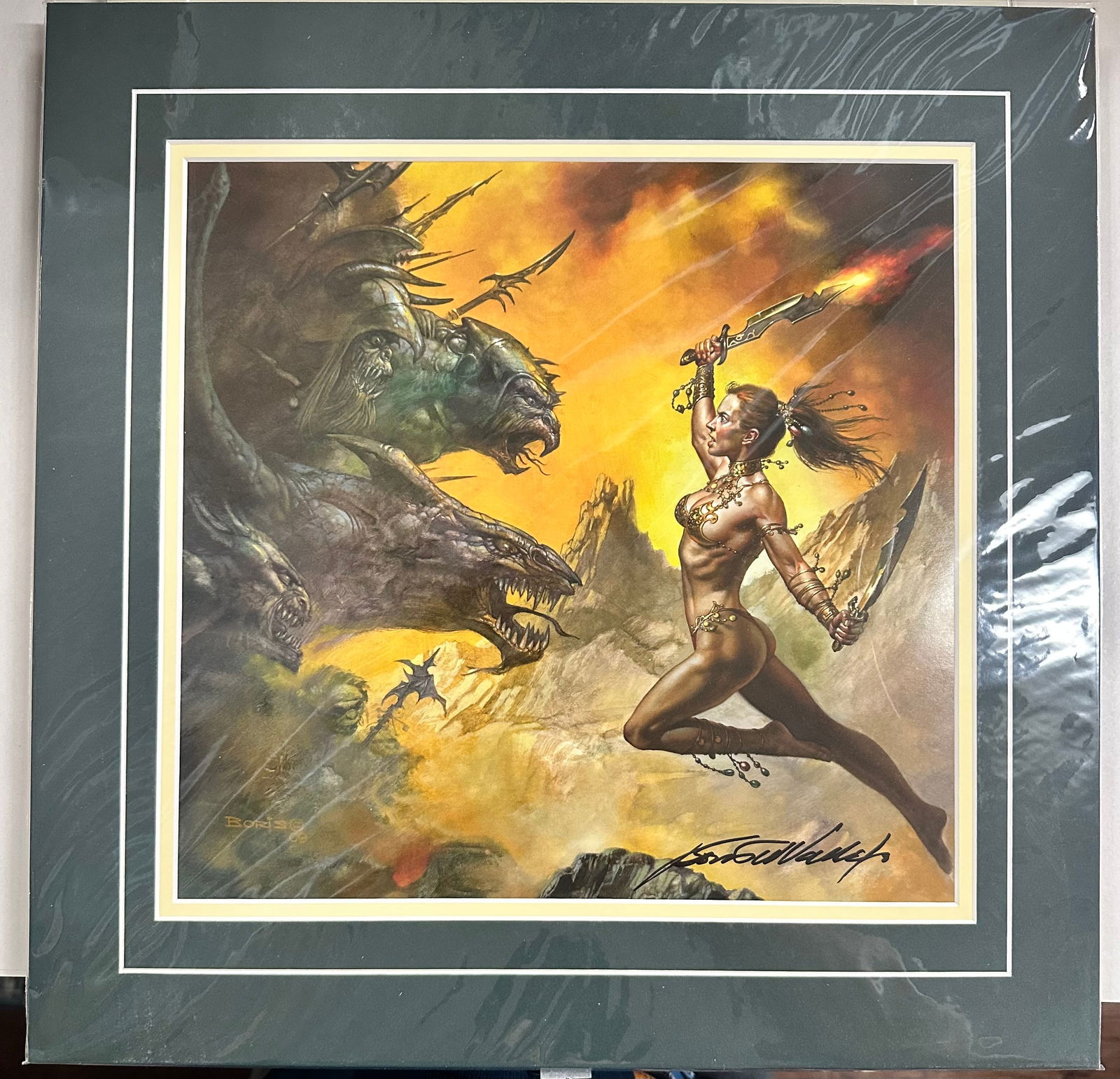 Boris Vallejo Signed Autographed Limited Edition Lithograph - Fantasy Art (1 of 2)