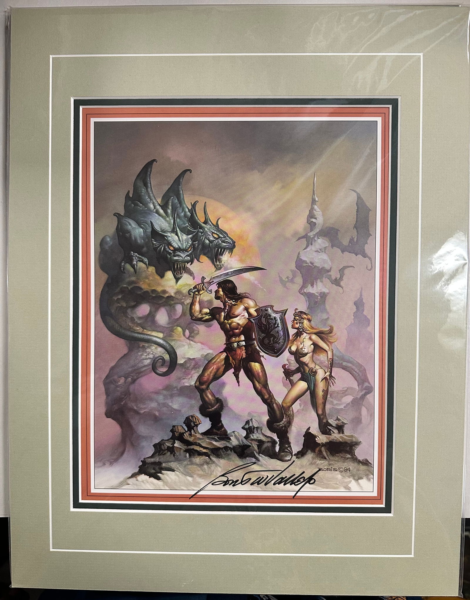 Boris Vallejo Signed Autographed Limited Edition Lithograph - Fantasy Art (1 of 2)