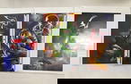 3 Ken Kelly Signed 8x10 Comic Book Fantasy Art Prints