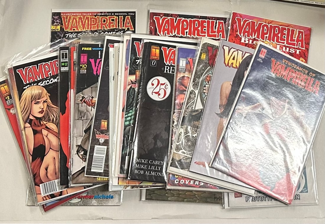 Lot of Vampirella Comic Books (1 of 5)