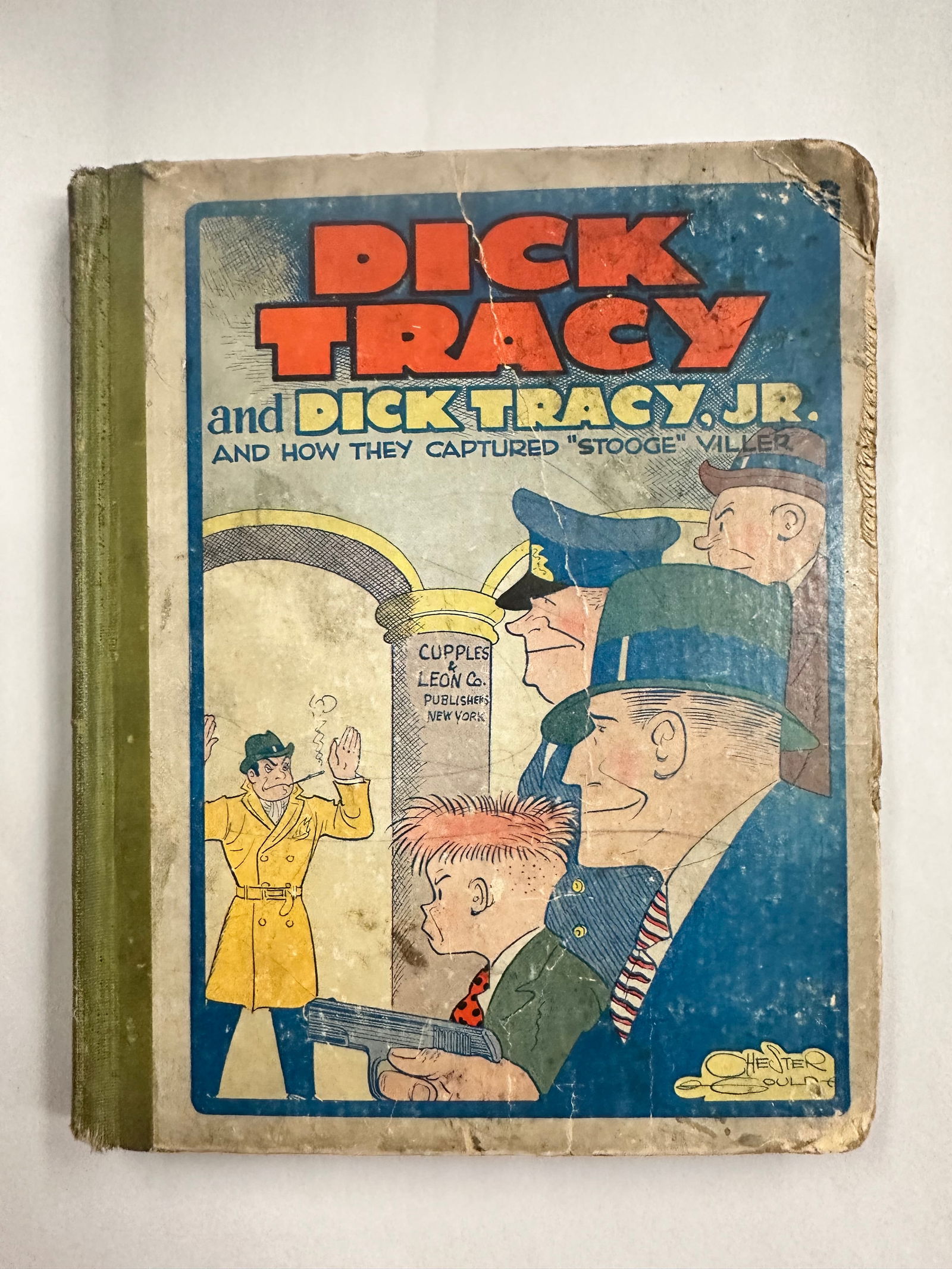 1933 Dick Tracy and Dick Tracy Jr. and How They Captured "Stooge" Viller - Platinum Age Comic Book (1 of 7)
