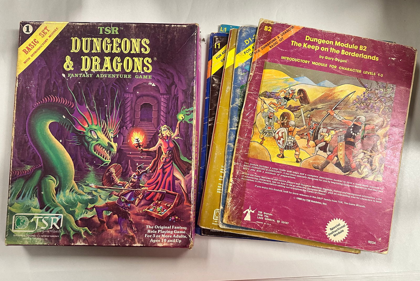 Advanced D&D Basic Set & Extra Modules Dungeons & Dragons (1 of 11)