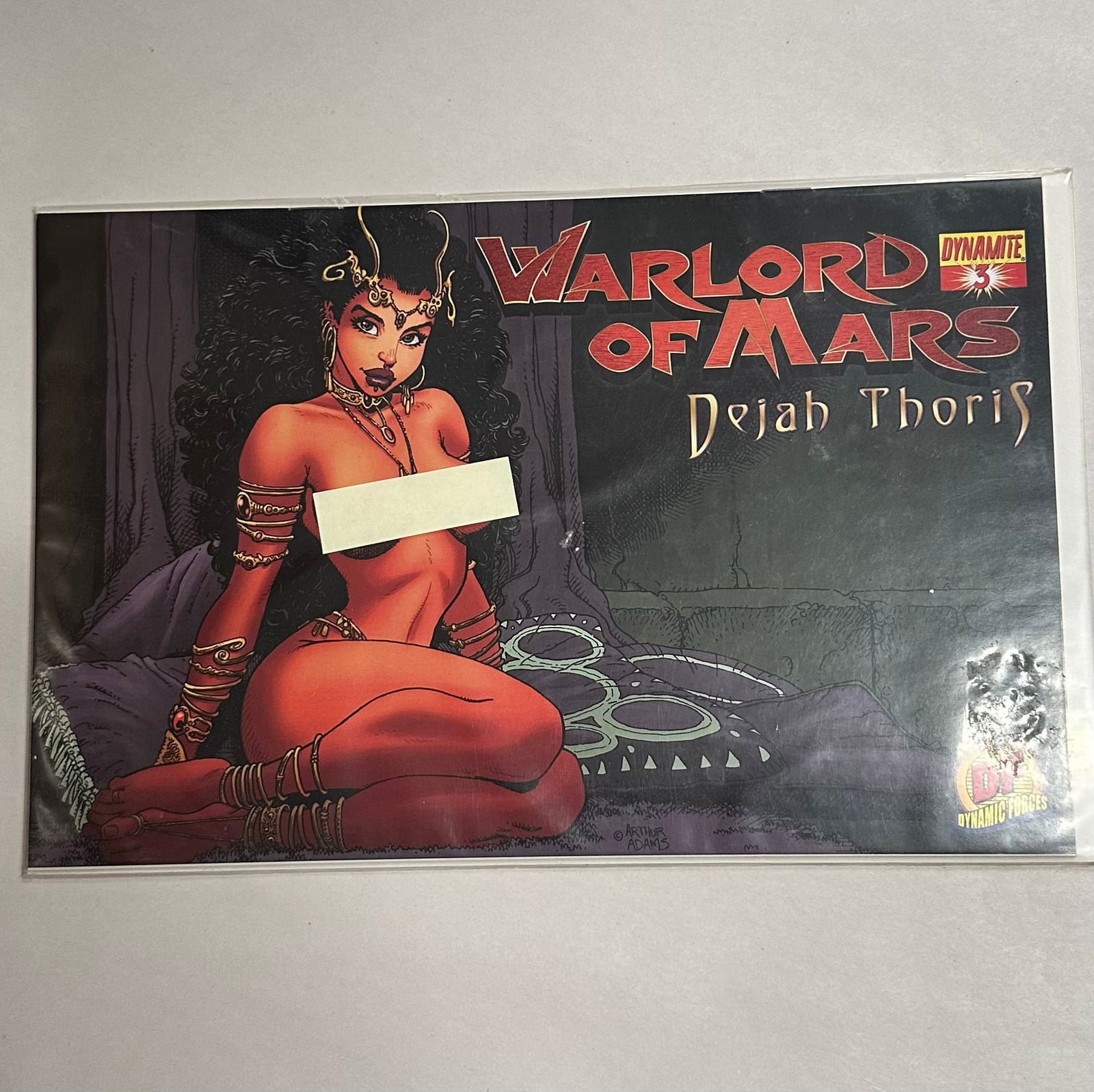 Warlord of Mars Dejah Thoris #3 Dynamic Forces Naughty Variant Cover 1/1500 (1 of 3)