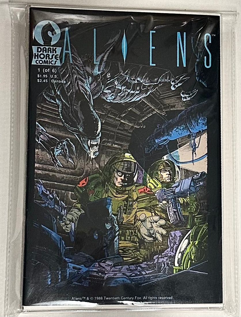 Aliens 1-6 (1988 Dark Horse) 1st Aliens and Xenomorphs in original stories: Aliens 1-6 (1988 Dark Horse) 1st Aliens and Xenomorphs in original stories - overall decent shape, comic books, not perfect but decent