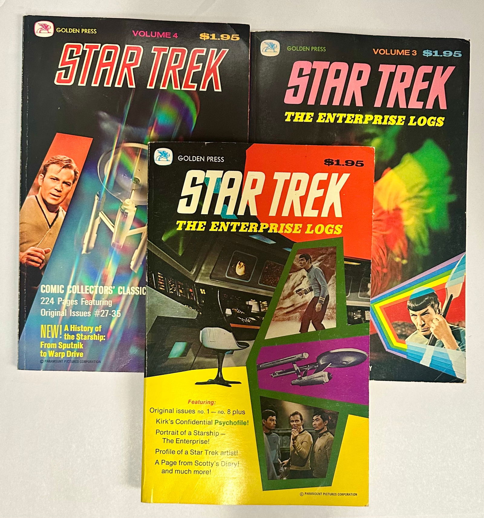Star Trek The Enterprise Logs 1 + 3 & 4 - 1976 (1 of 5)