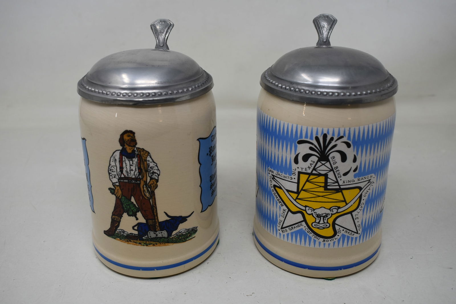 2 SCI Stein Collectors International Convention Beer Mugs Steins 1972 & 73 (1 of 7)
