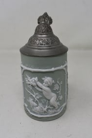 1/4 Liter Cameo Relief Beer Stein