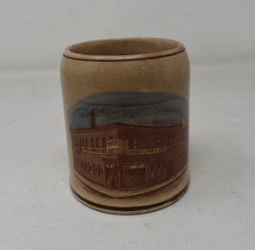 Poth's & Schmidt's Beer 1/4 L Beer Brewery Mug Booth Bros Bottlers marked Thewalt