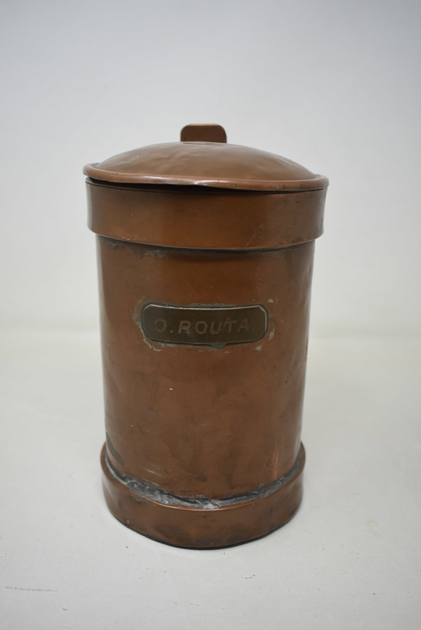 Antique 2 Liter Copper Beer Stein Mug (1 of 6)