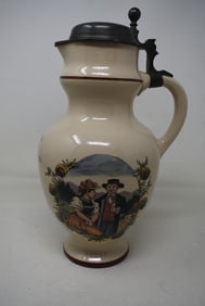 2 Liter Mettlach Master Beer Stein #2774