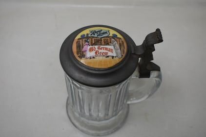 Renzi Brau Old German Brew 1/2 L Beer Stein Brewery Beer Stein