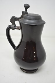 1/2 LIter Schaefer Beer "Stein & Quaff Club" Lidded Beer Stein