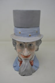 Schierholz Uncle Sam .5 Liter Character Beer Stein