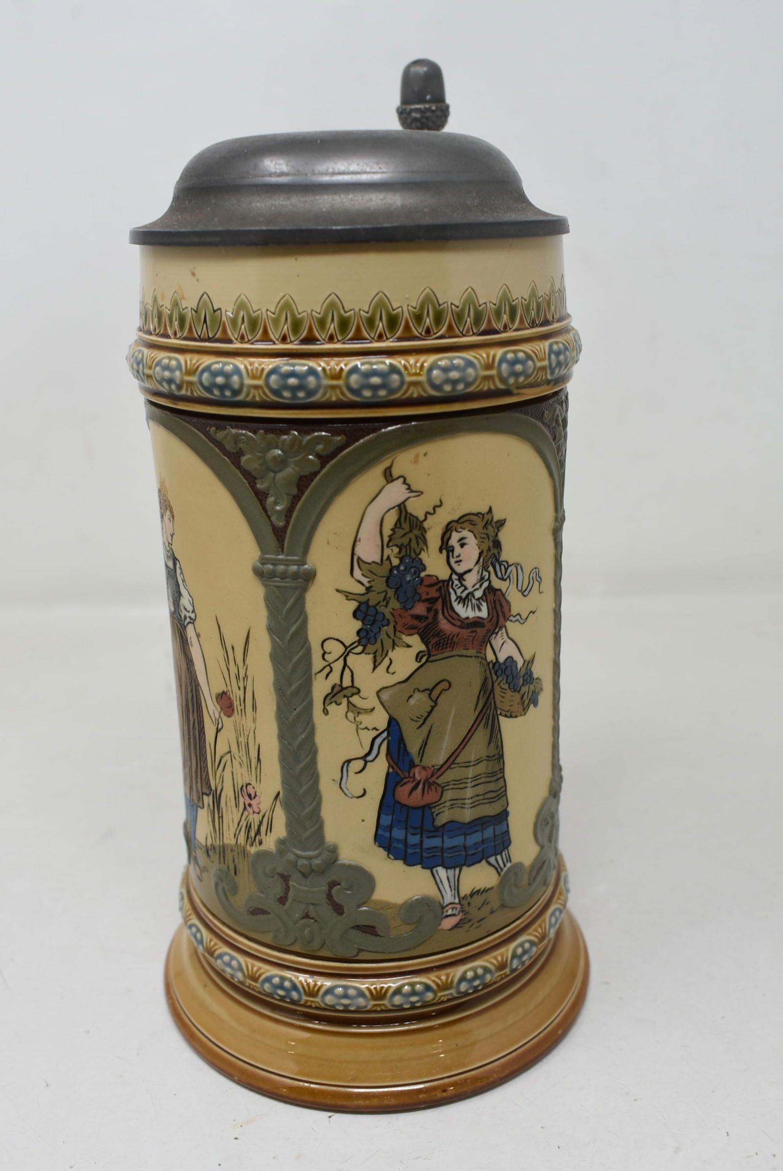 Mettlach 1/2 Liter Beer Stein "4 Seasons" #1972 (1 of 7)