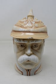 Schierholz Porcelain Character Beer Stein Bismark