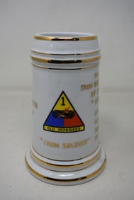 Old Ironsides Porcelain Beer Mug