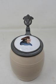 Villeroy & Boch Beer Stein with Inlay Lid Double Image #2217