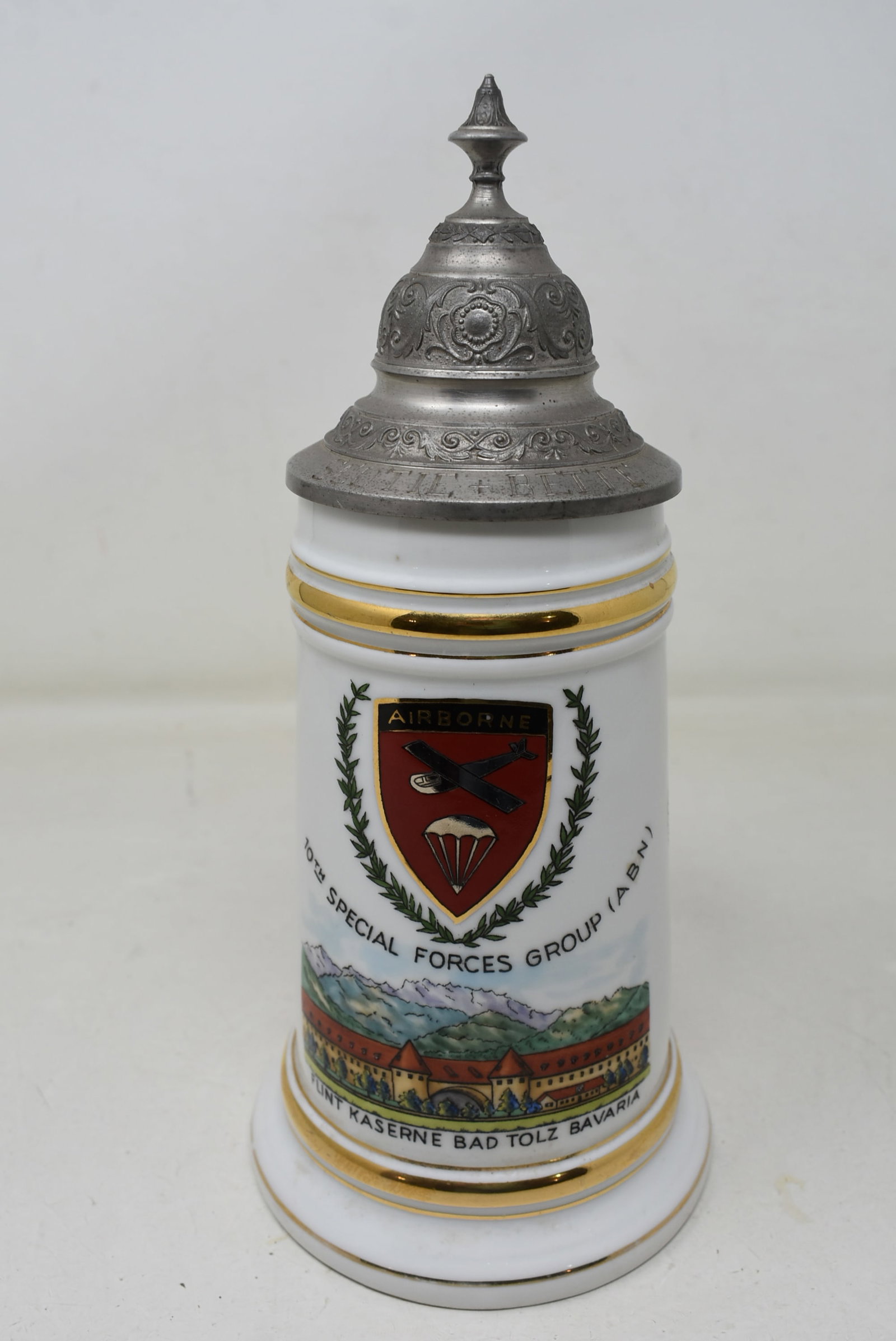 1/2 liter Cold War Stein 10th Special Forces Group (ABN) (1 of 8)