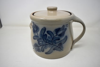 Maple City Pottery Salt Glazed Lidded Pot