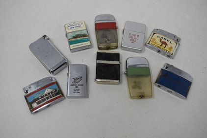 Group of 10 Vintage Lighters
