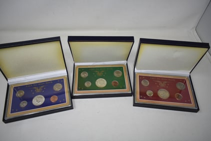1965, 1966 & 1967 Coin Sets