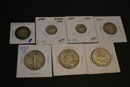 7 U.S. Silver Coins